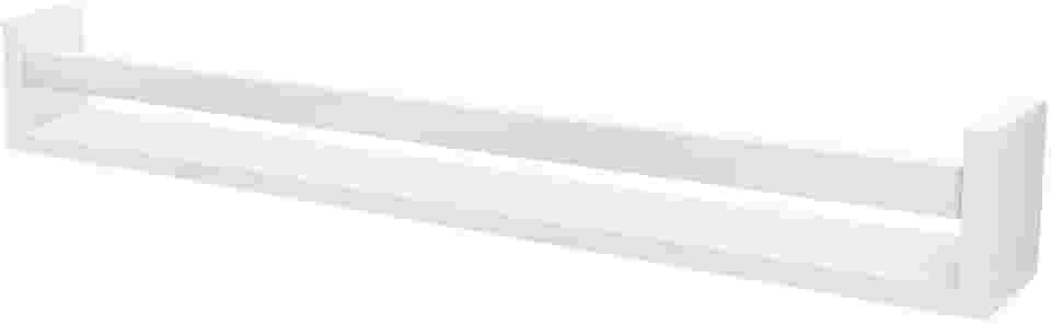 PRAT.K Revisteiro Branco 70x10x10cm – Suporte Prático e Sofisticado