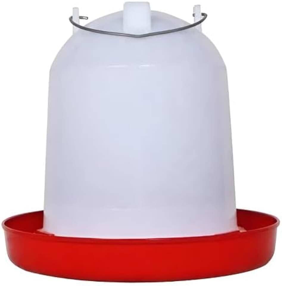 Bebedouro Para Galinhas E Aves Em Geral - Cap. 10 L Cor Branco