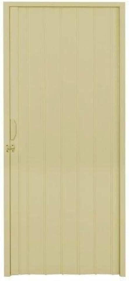 Porta Sanfonada PVC Polifort 210cmx80cm Bege