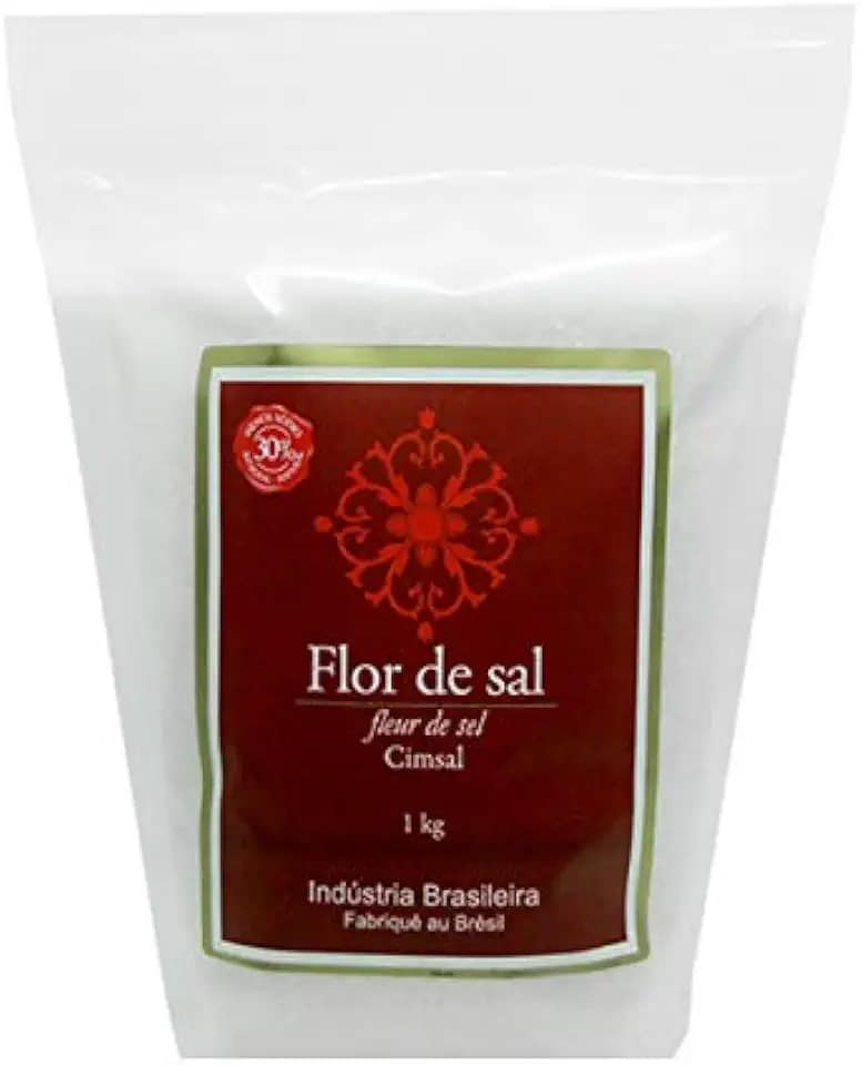 Flor de Sal (Sal Marinho) 1kg Cimsal