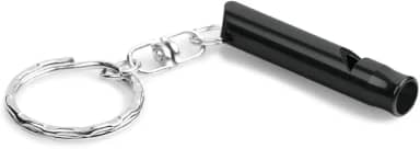 Apito De Metal Para Chaveiro - Para Acampamento, Caminhada, Camping E EmergêNcias, Apito De SobrevivêNcia Compacto E De Alta Intensidade Com Argola