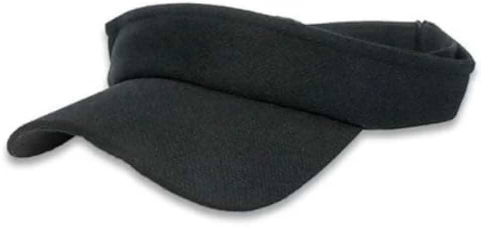 Viseira Esportiva Fitness De Corrida Preto