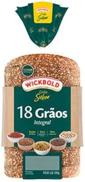 PAO FORMA WICKBOLD GRAO SABOR INTG 18 GRAOS 500G