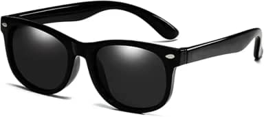 Óculos De Sol Infantil Unissex Flexível Polarizado Com UV400