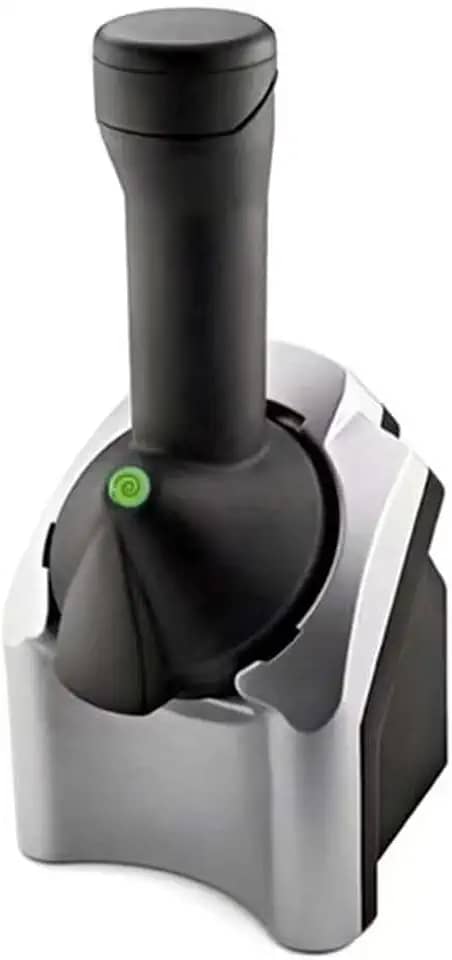 Máquina de Sorvete Vegano Caseiro 110V, Sorveteira para Sorvete Natural de Fruta e Gelado Cremoso, Ideal para Casa e Dietas Saudáveis