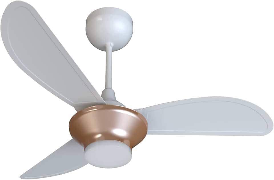 Ventisol Ventilador de teto mistral led 18w bz/br 3p inj br controle remoto inverter bivolt