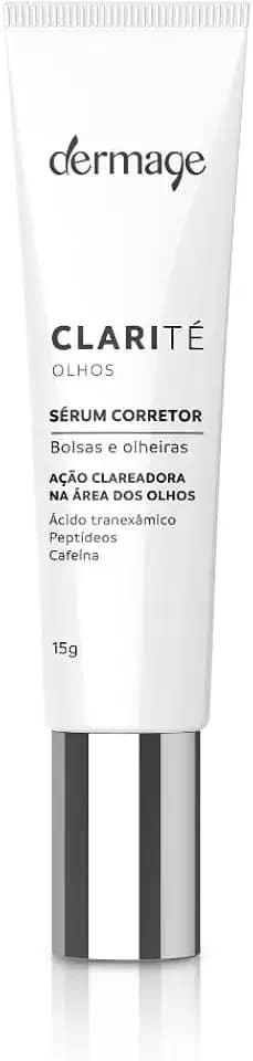 Clarité Bolsas e Olheiras, Creme para a Região dos Olhos, Ação Anti-idade, Antiedema, Hidratante, Formulado com Green Tea e Cafeína, 15g