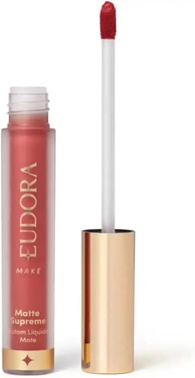 Batom Líquido Matte Supreme, Rosado Suave, 4,0ml, Longa Duração, Ultra Pigmentado