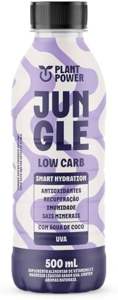 Kit 3X: Bebida Isotônica Low Carb Uva Jungle 500ml