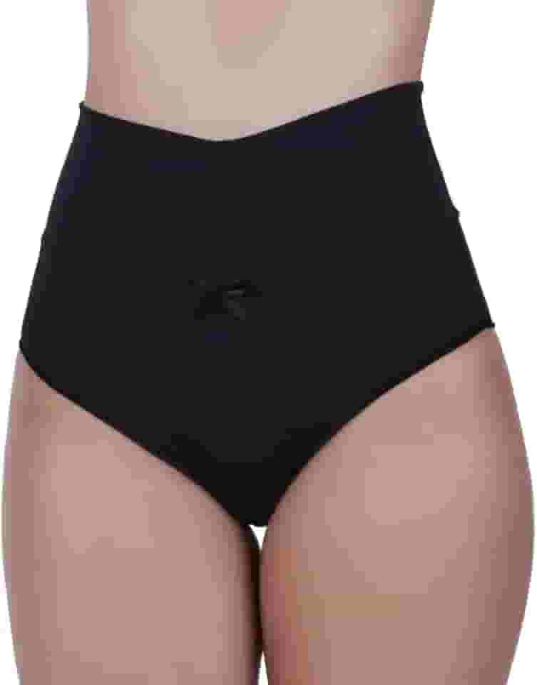 Kit 3 Calcinha Cós Alto Duplo Pós Parto Thamires