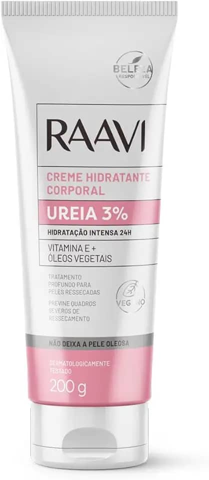 Raavi Creme Hidratante Ureia 3% Spa Care 220 G