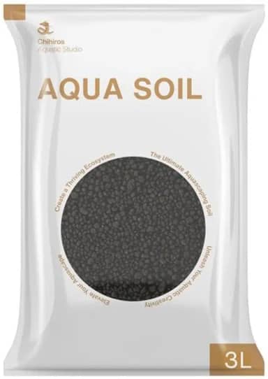 Substrato Fértil Chihiros Aqua Soil 3L (2,6kg) para Aquário Plantado de até 60L