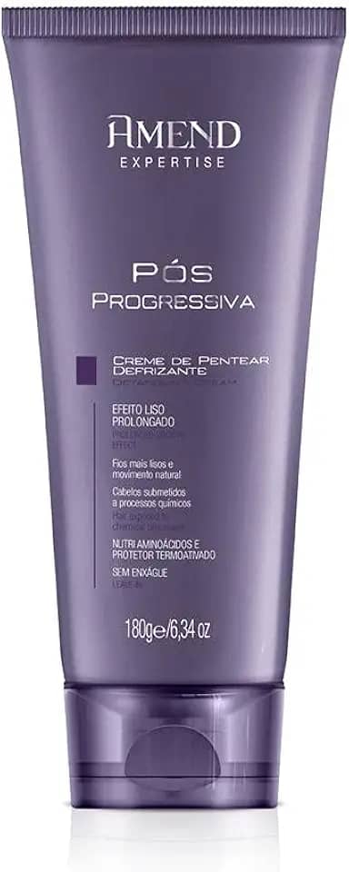 Amend Creme De Pentear Defrizante Pós Progressiva 180 G