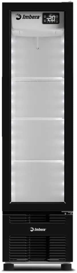 Cervejeira Imbera 244 Litros Inverter Porta de Vidro Preta e Branca CCV144 Bivolt