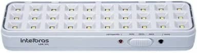 Luminária de Emergência Intelbras Autônoma LDE 30L Branco