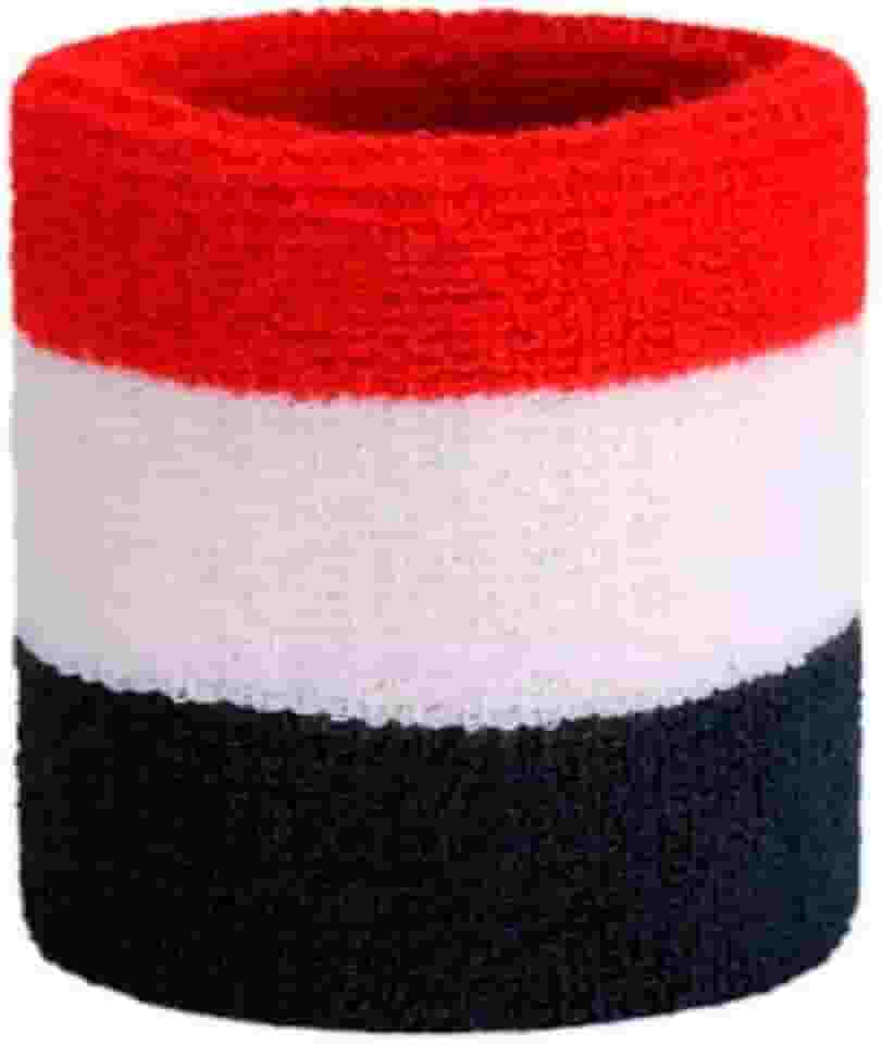 Munhequeira Esportiva Macia 8 Cm Absorve Suor 01 Unidade