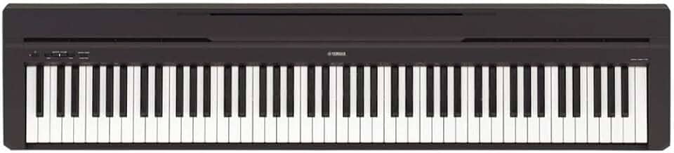 Piano Digital P 45 B Preto 88 Teclas com Fonte Bivolt Yamaha