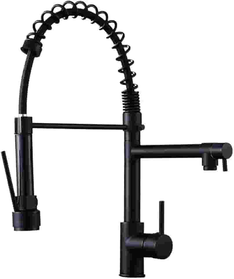 Torneira Gourmet 50cm com Misturador Monocomando Preta de Bancadabelccatgm50p-bl