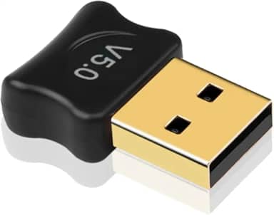 Adaptador Bluetooth 5.0 USB Receptor Dongle Para PC Computador Notebook Compatível Com Fone De Ouvido Gamepad Impressora Mouse Teclado Windows Linux