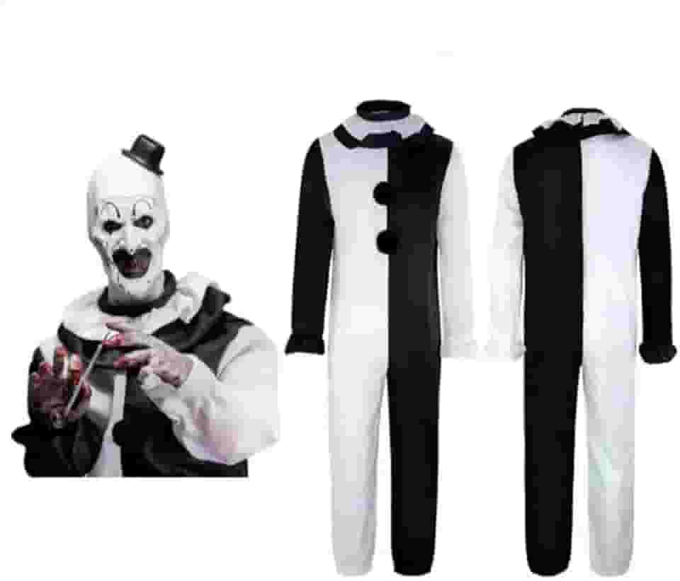 Fantasia Art Palhaço Assassino Halloween Terrifier Cosplay