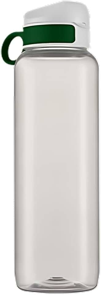 Garrafinha De Água Squeeze 1L Resistente Escritório Academia (Verde)