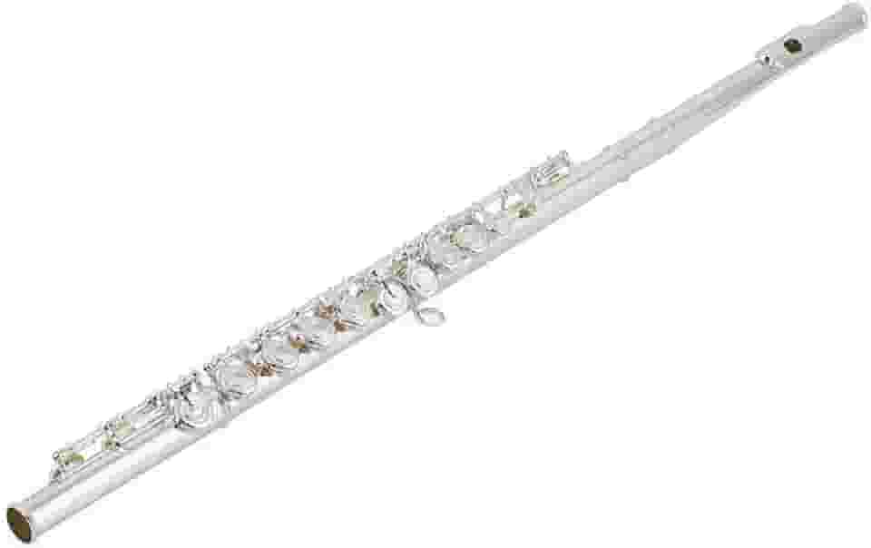 Flauta Transversal Estudante C YFL 222 Prateada com Case Yamaha