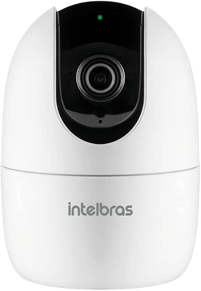 Câmera Inteligente Interna 360° Compatível com Alexa Wi-Fi Full HD IM4 C Branco Intelbras