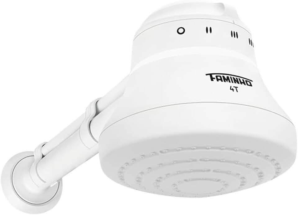 CHUVEIRO ELÉTRICO - DUCHA FAMINHO 4T BR 220V 6800W C/CANO 30CM - FAME
