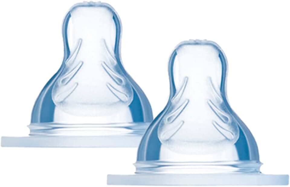 Bico Mamadeira X MAM 6+ meses - Fluxo Super Rápido - Embalagem DUPLA