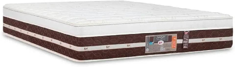 Colchao Silver Star Pkt Hibrido Air One Face Queen 158x198x32 Castor