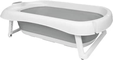 Buba Banheira Dobrável Silicone E Plástico Portátil (Cinza)