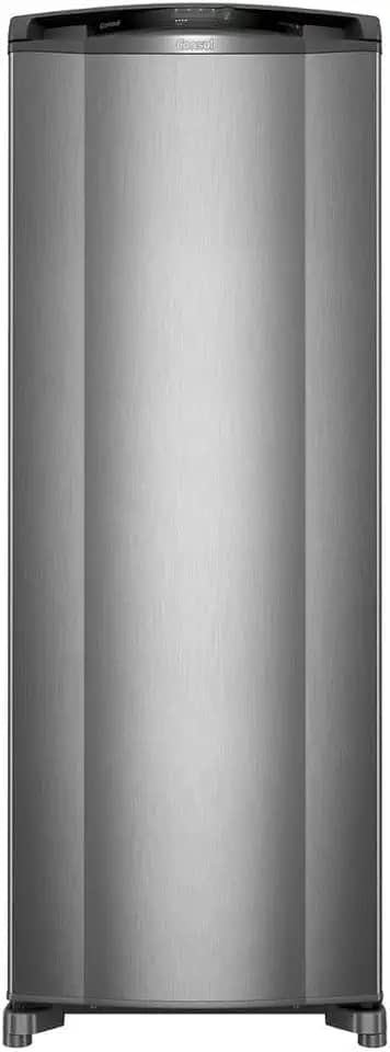 Geladeira Consul Frost Free 342 litros cor Inox com Gavetão Hortifruti - CRB39AK 110V
