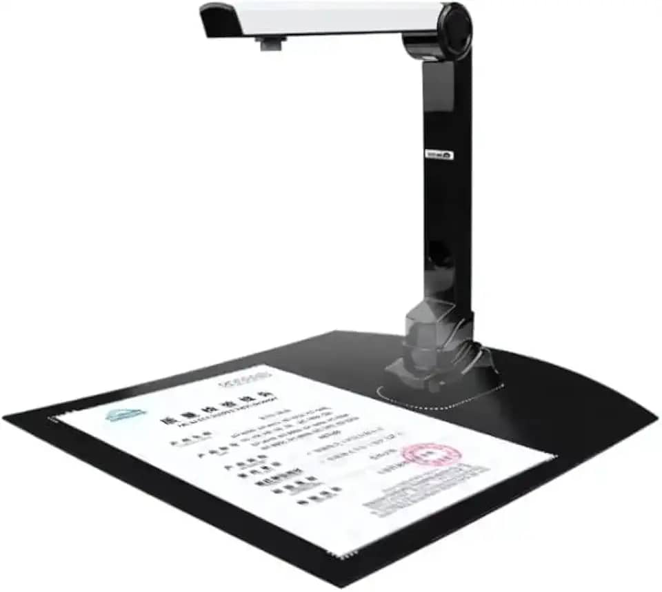 Scanner De Mesa Planetario Folha A4 Documento Usb Câmera 5mp