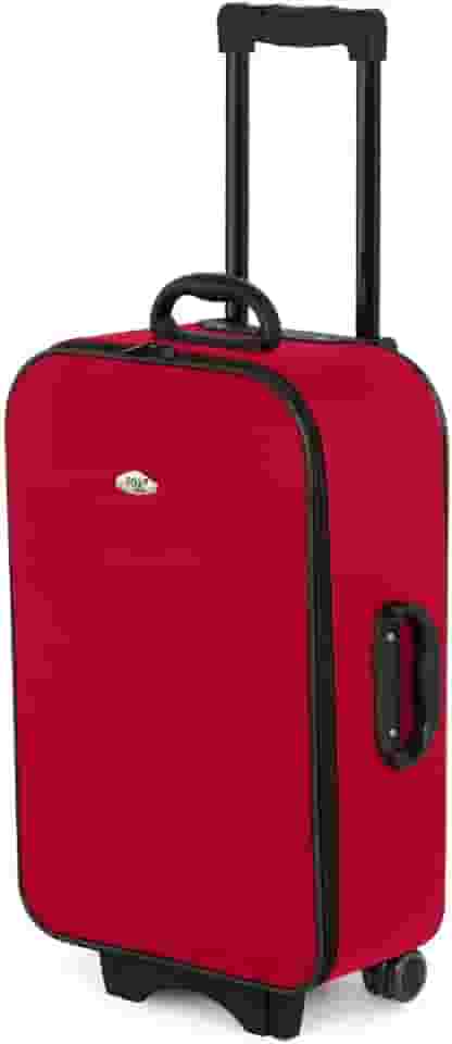 Mala De Viagem 23Kg Média Com 8 Rodinhas - Média(Vermelha)