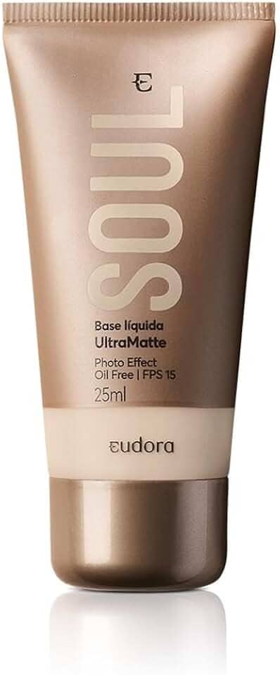 Eudora Soul Ultra Matte Base Líquida Cor 00 25ml