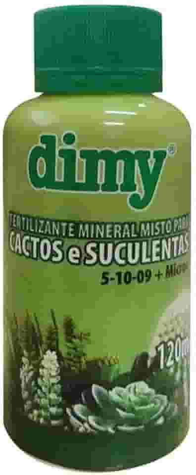 Fertilizante Dimy Cactus e Suculenta para Jardim 120ml
