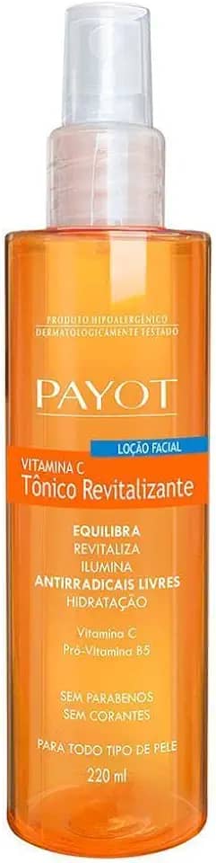 Tônico Facial Revitalizante Vitamina C, Laranja, Payot, 220 ml