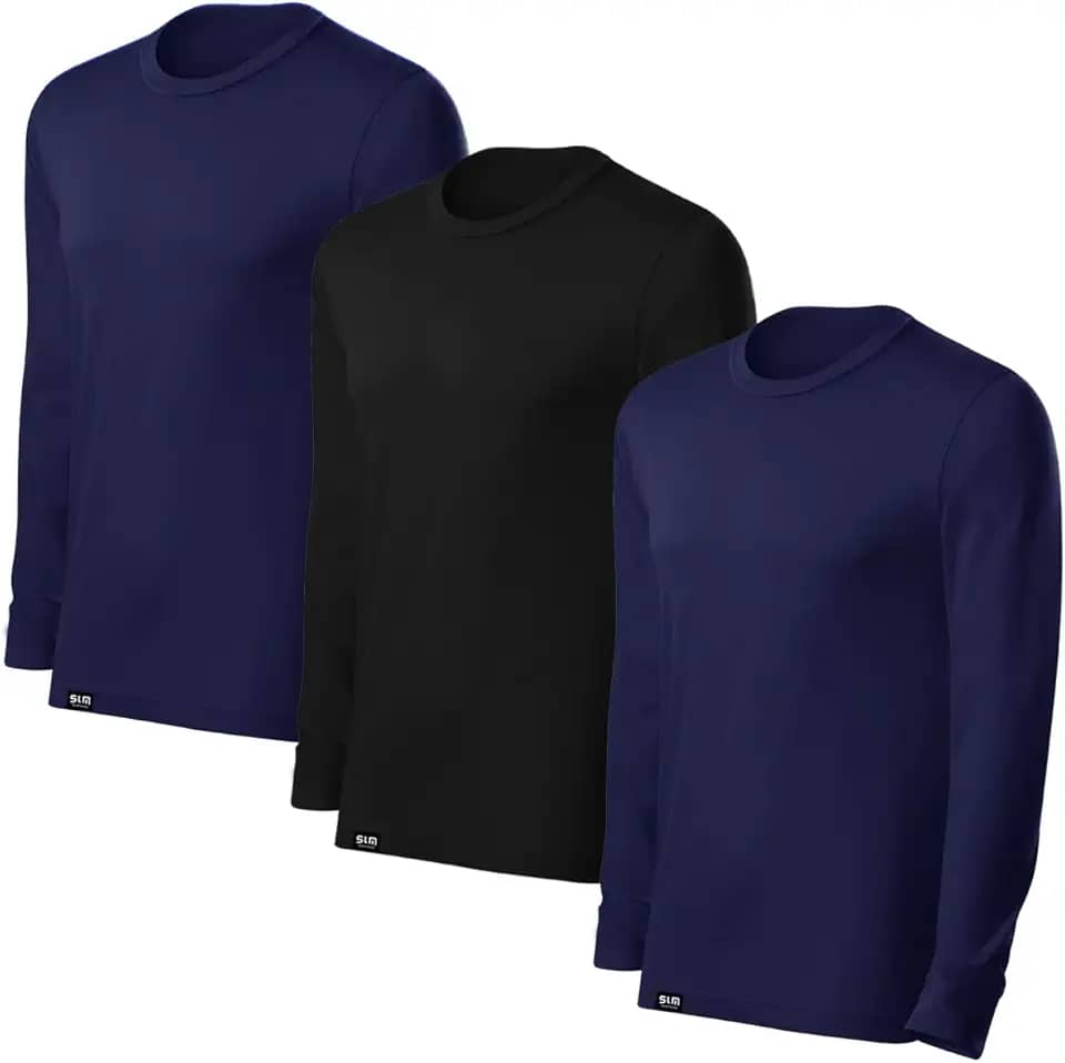 Kit com 3 Camisetas Proteção Solar Uv 50 Ice Tecido Gelado – Slim Fitness