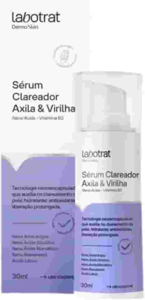 Labotrat Serum Clareador De Pele Clareia Manchas Virilha E Axila Renovação Celular Tecnologia Nanoencapsulada Antioxidante 30Ml