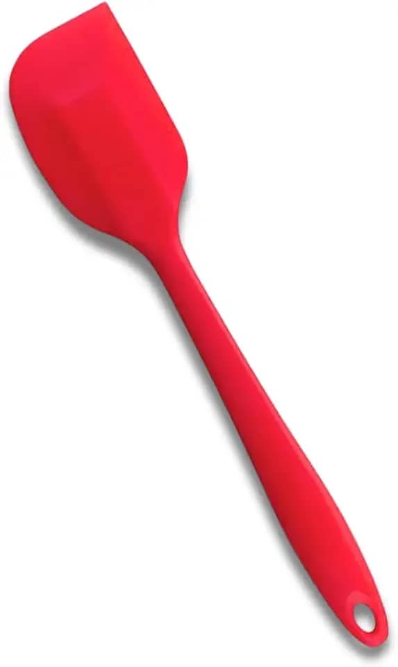Espátula de Silicone Pão Duro – 21cm, Flexível e Resistente ao Calor, Ideal para Cozinhar e Misturar Antiaderentes – Design Ergonômico, Antiderrapante e Fácil de Limpar