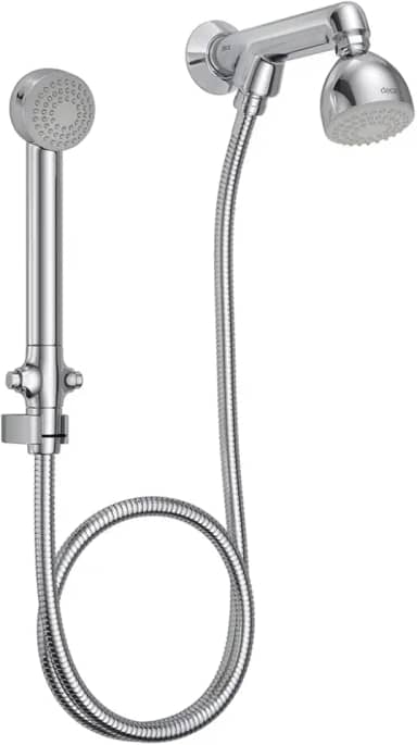 Deca Ducha Redonda de Parede Cromada Max Com Chuveirinho