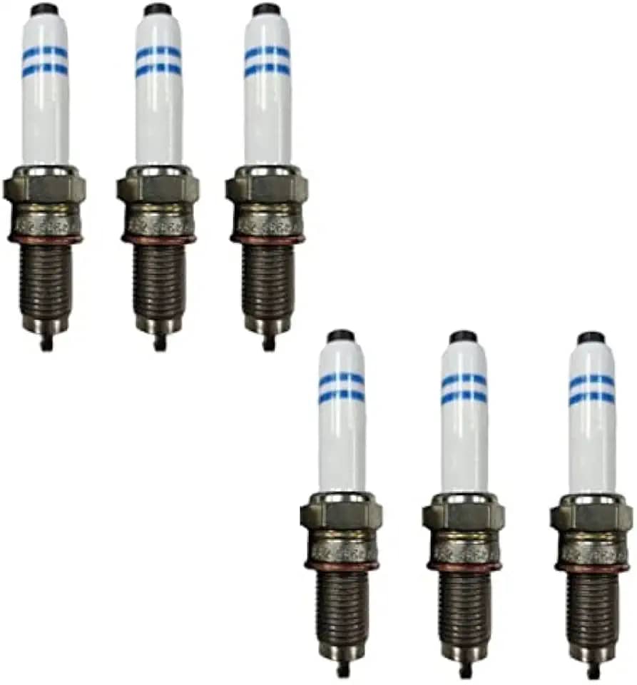 Velas de ignição para Volkswagen, compatíveis com Fusca, Golf, Polo e Santana (4/6 unidades) - Velas de ignição de platina