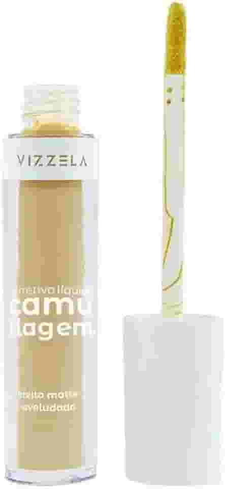 Corretivo Líquido Camuflagem Vizzela Amarelo 5g