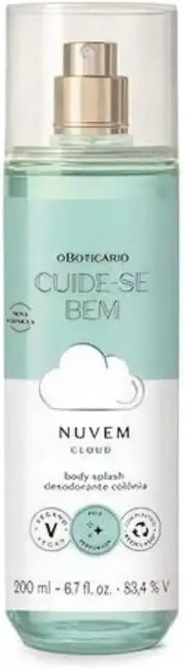 O BOTICARIO CUIDE-SE BEM NUVEM DES COLONIA BODY SPLASH 200ml