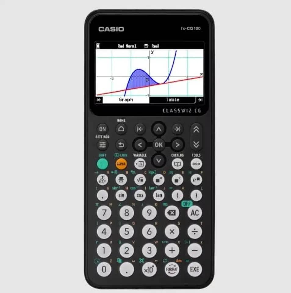 Casio Calculadora gráfica científica FX-CG100 (preto)