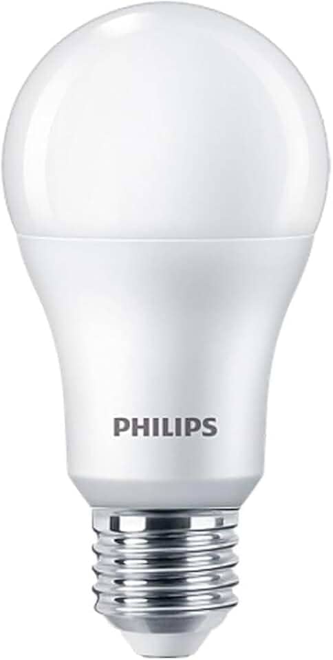 PHILIPS LEDBulb Lâmpada Led Base E27, Branco (Quente), Bivolt (100-240 V), 9 W