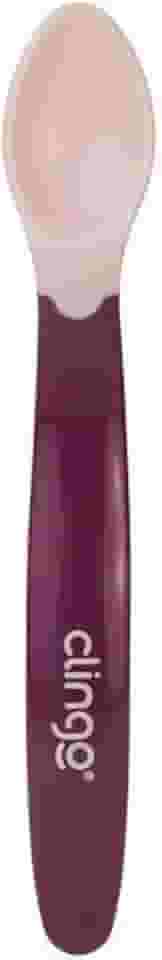 Colher De Silicone Ergo Termo Rose