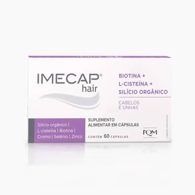 IMECAP Suplemento Alimentar Hair Silício Orgânico 60 Cápsulas