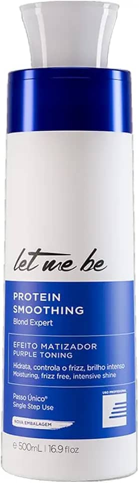 Protein Smoothing Blond - Escova Progressiva Passo Único Efeito Matizador 500ml, Let Me Be