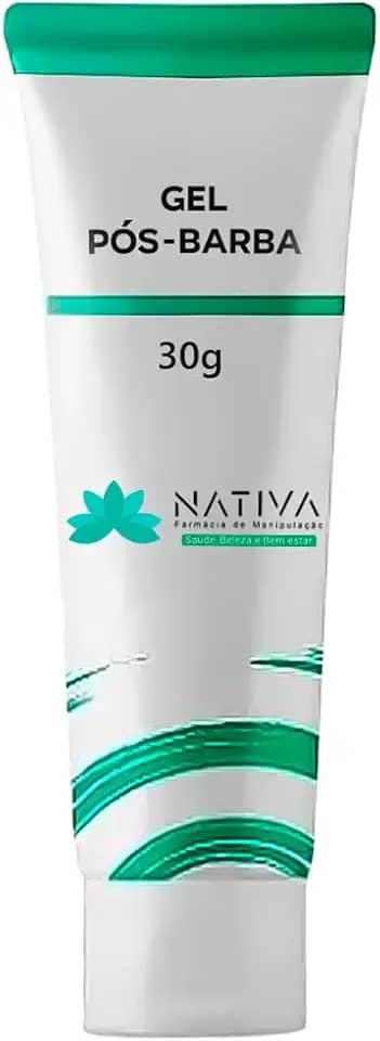 Gel Pós Barba 30g Creme Facial Hidratação Alívio Irritação Da Pele
